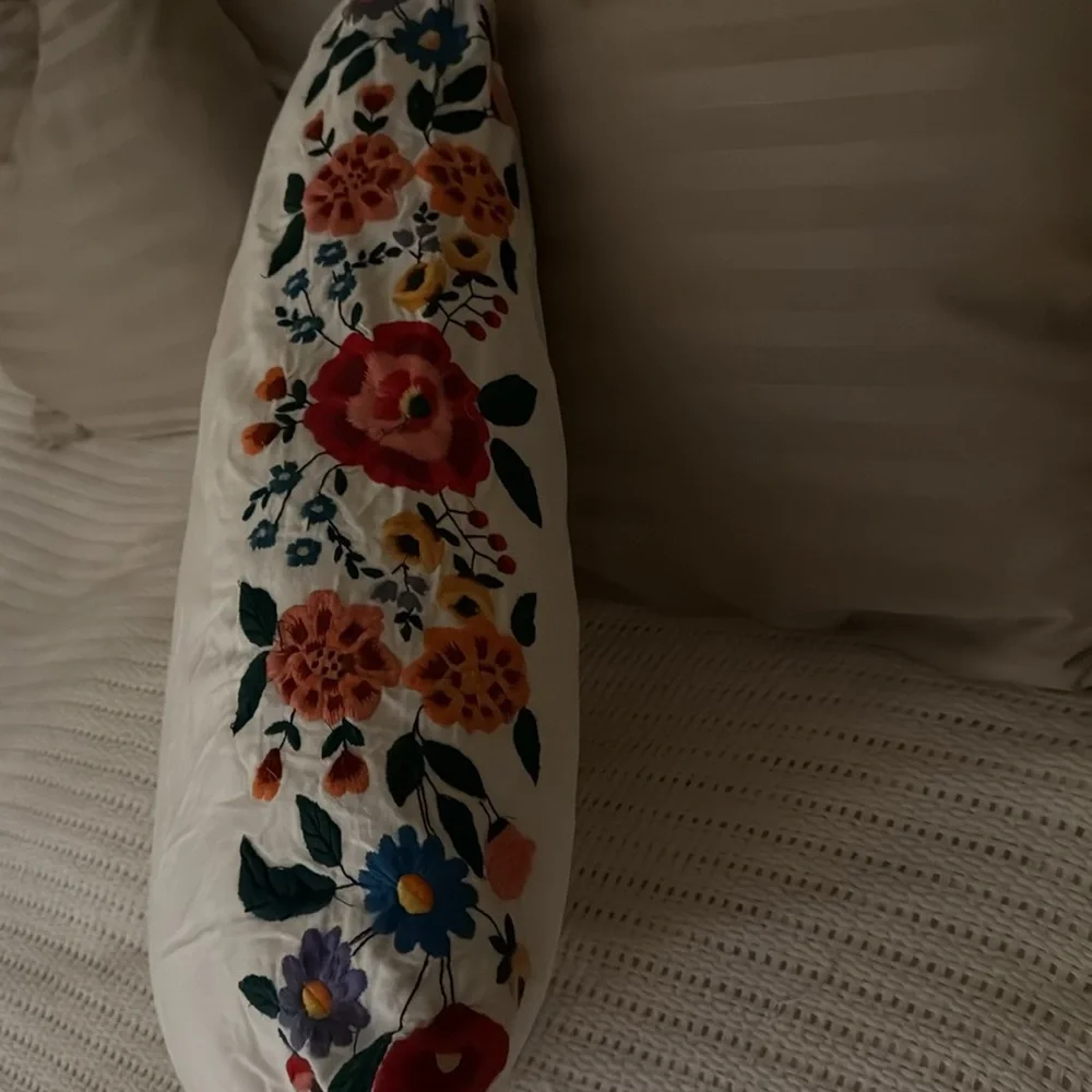 Floral Embroidered pillows handmade in Ukraine set 2